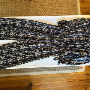 One piece jumpsuit.  Fits like a small medium.